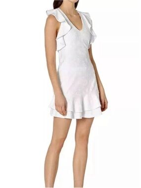 Lilly Pulitzer Luxletic UPF 50+ Rally Tennis Dress in Resort White, Size M